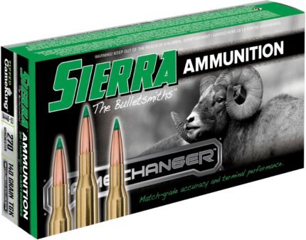 Sierra GameChanger .270 Winchester 140-Grain Rifle Ammunition - 20 Rounds