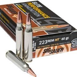 SIG SAUER Elite Performance Hunting .223 Remington/5.56 NATO 60-Grain Centerfire Rifle Ammunition