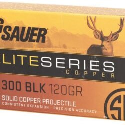 SIG SAUER Elite Performance Hunting .300 AAC Blackout 120-Grain Centerfire Rifle Ammunition - 20 ...