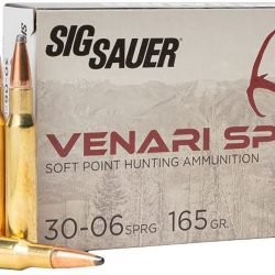 SIG SAUER Venari .30-06 165-Grain Soft Point Ammunition - 20 Rounds