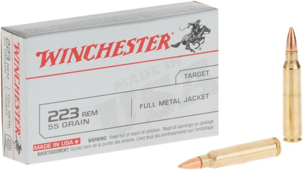 Winchester .223 Remington 55-Grain Centerfire Rifle Ammunition - 20 Rounds