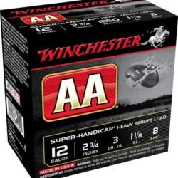 Winchester AA Super-Handicap Target Load 12 Gauge 8 Shot Shotshells - 25 Rounds