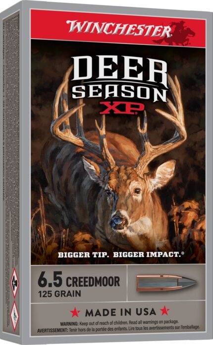 Winchester Deer Season XP 6.5 Creedmoor 125-Grain Rifle Ammunition - 20 Rounds