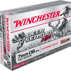 Winchester Deer Season XP 7mm-08 Remington 140-Grain Rifle Ammunition - 20 Rounds