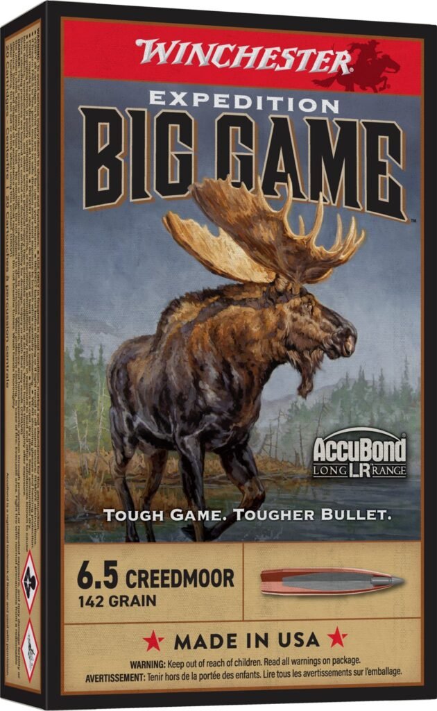 Winchester Expedition Big Game Long Range 6.5 Creedmoor 142-Grain Centerfire Rifle Ammunition