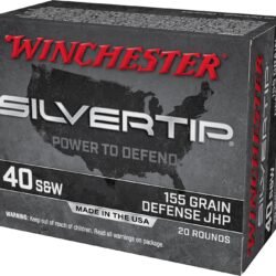 Winchester Silvertip .40 S&W 155-Grain Ammunition - 20 Rounds