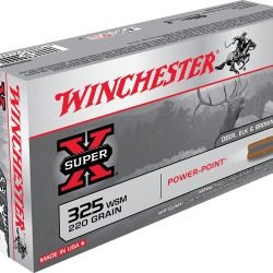 Winchester Super-X Power-Point .325 WSM 220-Grain Centerfire Rifle Ammunition