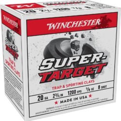 Winchester Target Load 20 Gauge 8 Shotshells - 25 Rounds