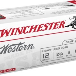 Winchester Western Target and Field Load 12 Gauge 8 Shotshells - 100 Rounds