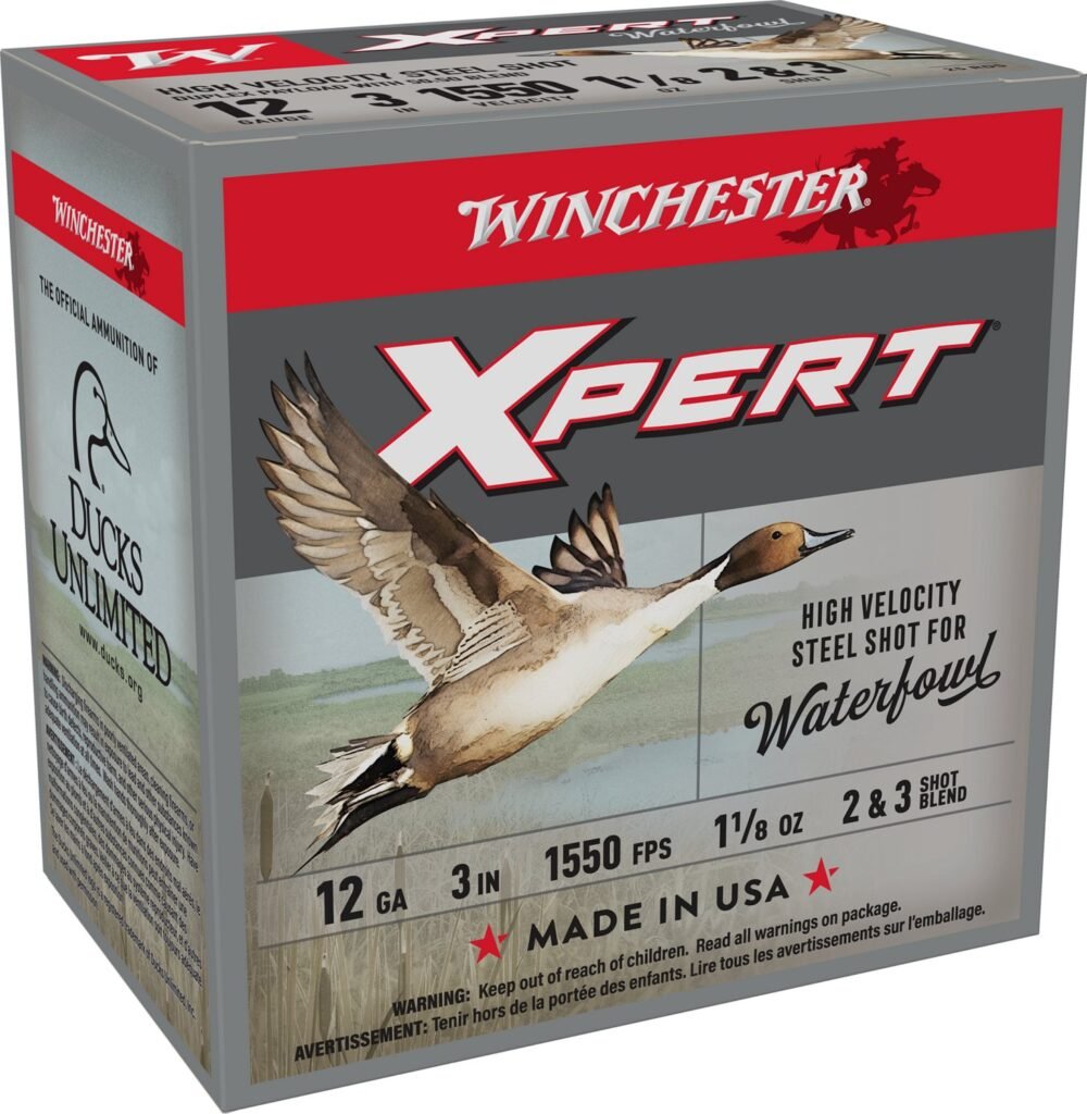 Winchester Xpert Hi-Velocity Steel 12 Gauge Shotshells - 25 Rounds