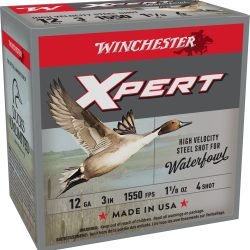 Winchester Xpert Hi-Velocity Steel 12 Gauge Shotshells - 25 Rounds